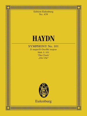 cover image of Symphony No. 101 D major, "The Clock"